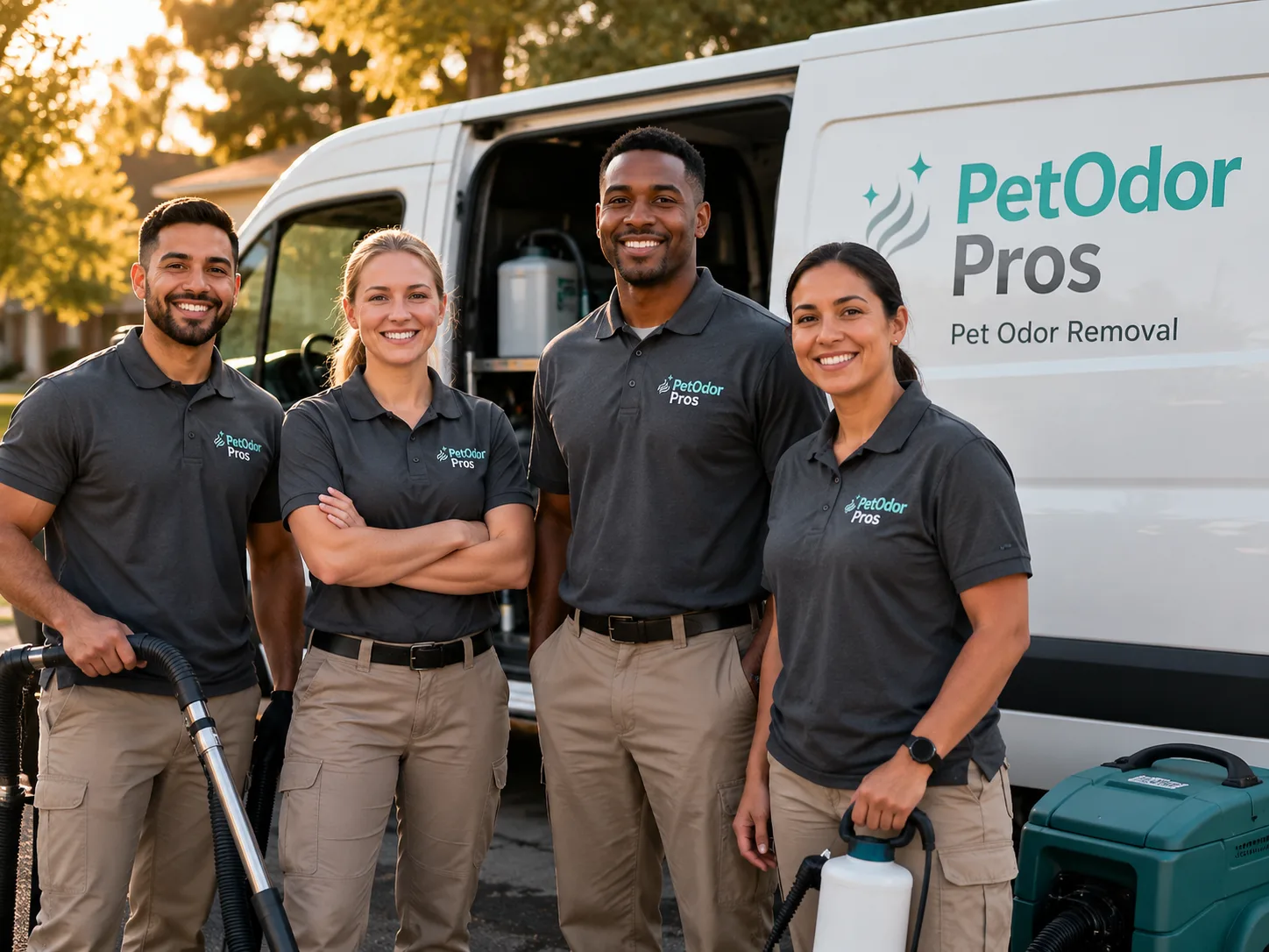 Pet Odor Removal team serving Mcgrann, PA